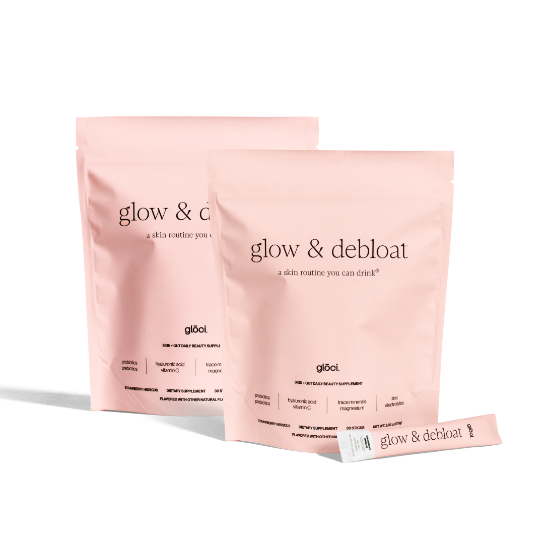 Glow & Debloat (Strawberry Hibiscus - 30pck)