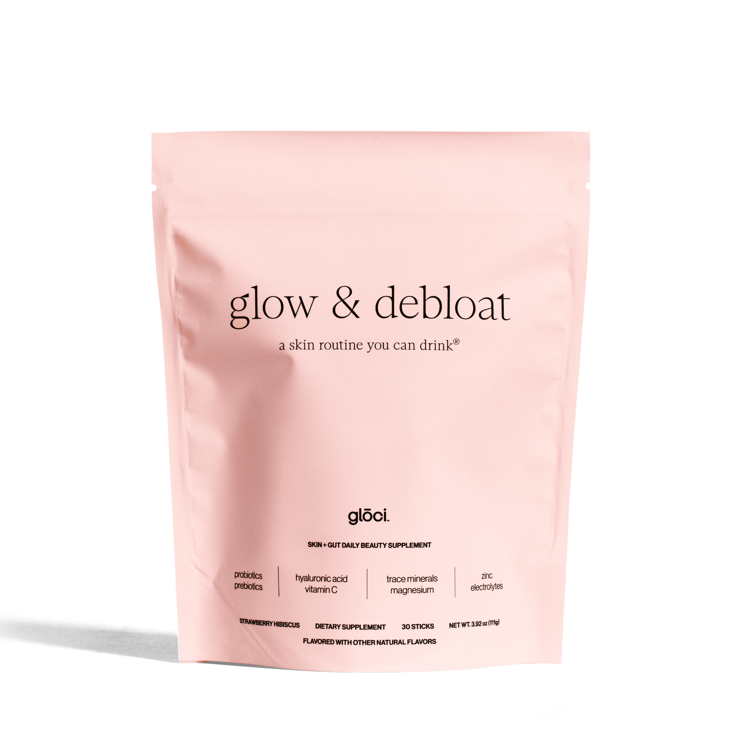 Glow & Debloat (Strawberry Hibiscus - 30pck)